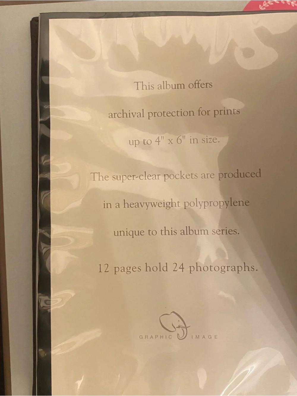 Restoration Hardware Leather Photo Holder 5x7-in Brag Book 12p 4x6-in pics Brown